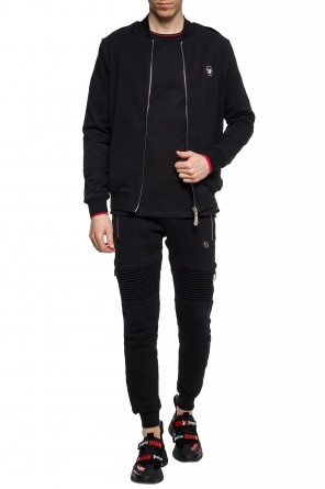 T-shirt with logo plaque, zdjęcie 2 T-shirt with logo plaque od Philipp Plein